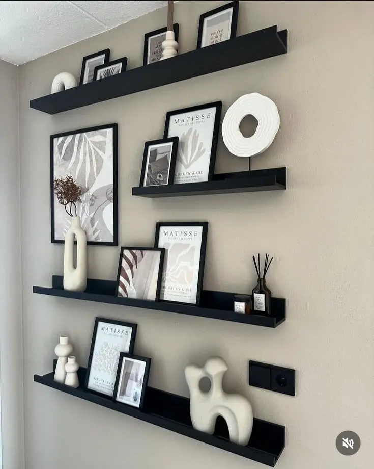 Wooden shelf set Decor U