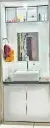 Washfacer wooden cabinet