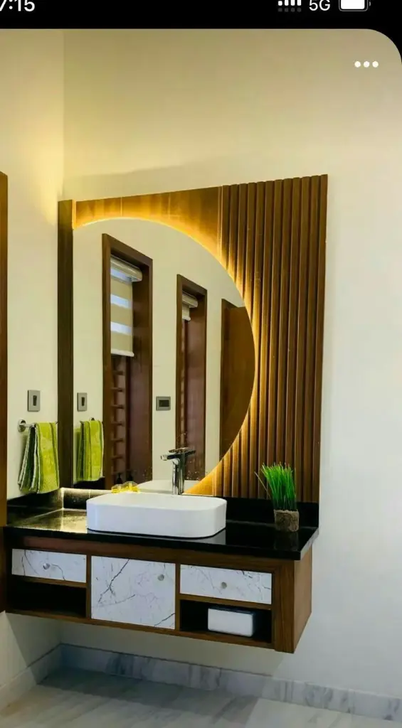 LED Mirror vanity Carbinet Set